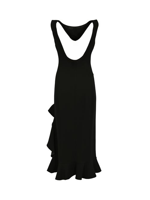 Abito Flipper in viscosa con volant PINKO | 105781 A2Q2Z99